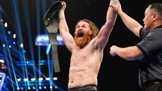 Sami Zayn derrota a solo sikoa, gana el título estadounidense de los hombres de la WWE por primera vez en Smackdown