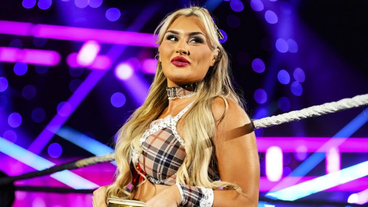 Tiffany Stratton nombra internacional ple entre los momentos favoritos de la WWE