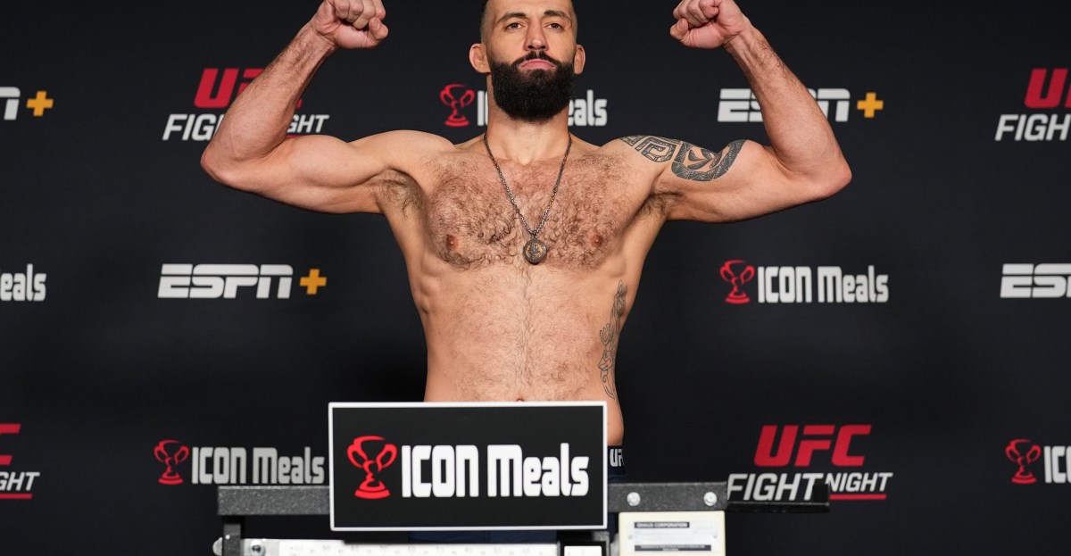 UFC Vegas 109 Video de pesaje: Dolidze vs. Hernández