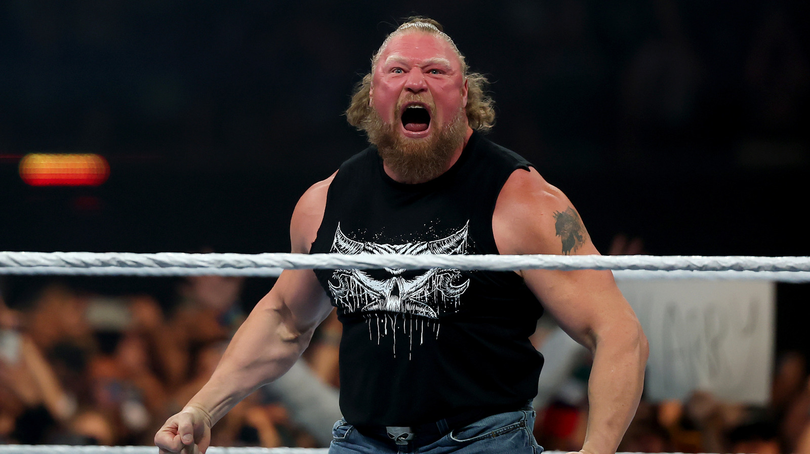 WWE Hofer está feliz Brock Lesnar está de vuelta 'a pesar de los otros acontecimientos'