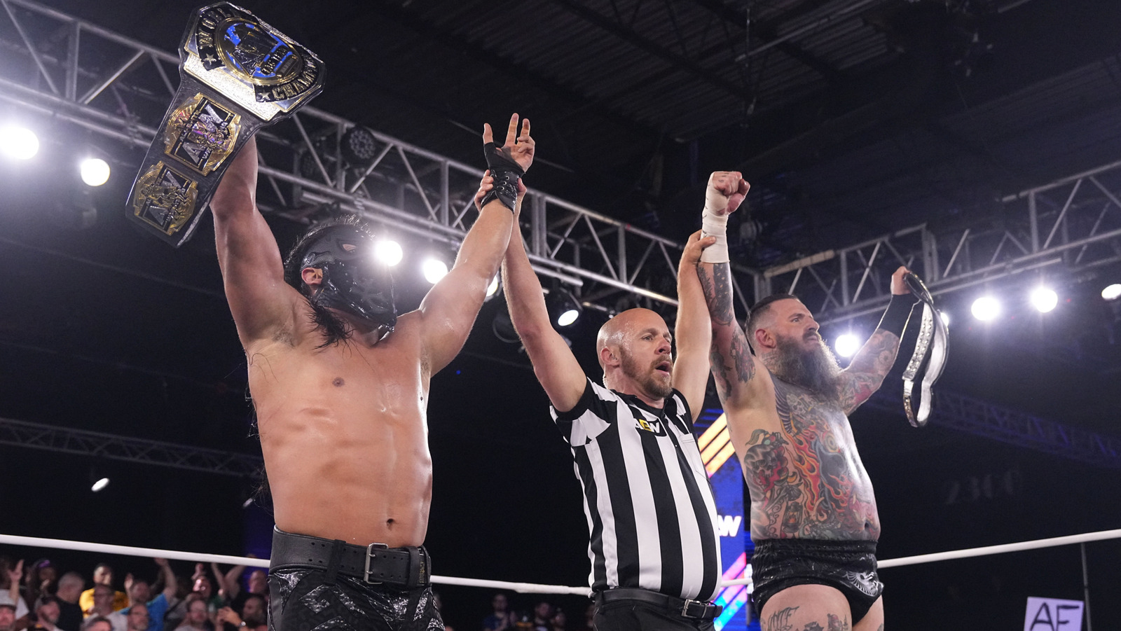 AEW All Out Tag Title Ladder Match Competitores determinados