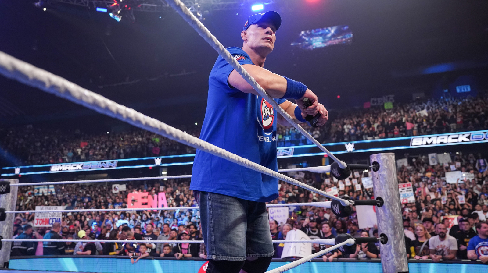 Brock Lesnar desafía oficialmente a John Cena a WWE Wrestlepalooza Partido en Smackdown