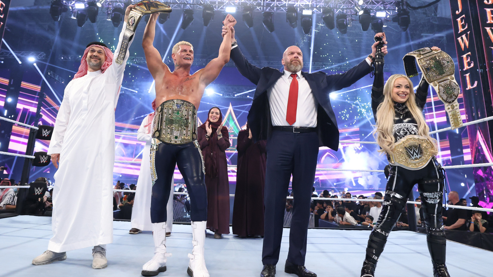 Detalles detrás del escenario sobre WWE WrestleMania 43 se dirigió a Arabia Saudita en 2027