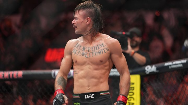 Diego Lopes reacciona a la toma barata de Jean Silva después del evento principal de NOCHE UFC: "Esto no es agradable"