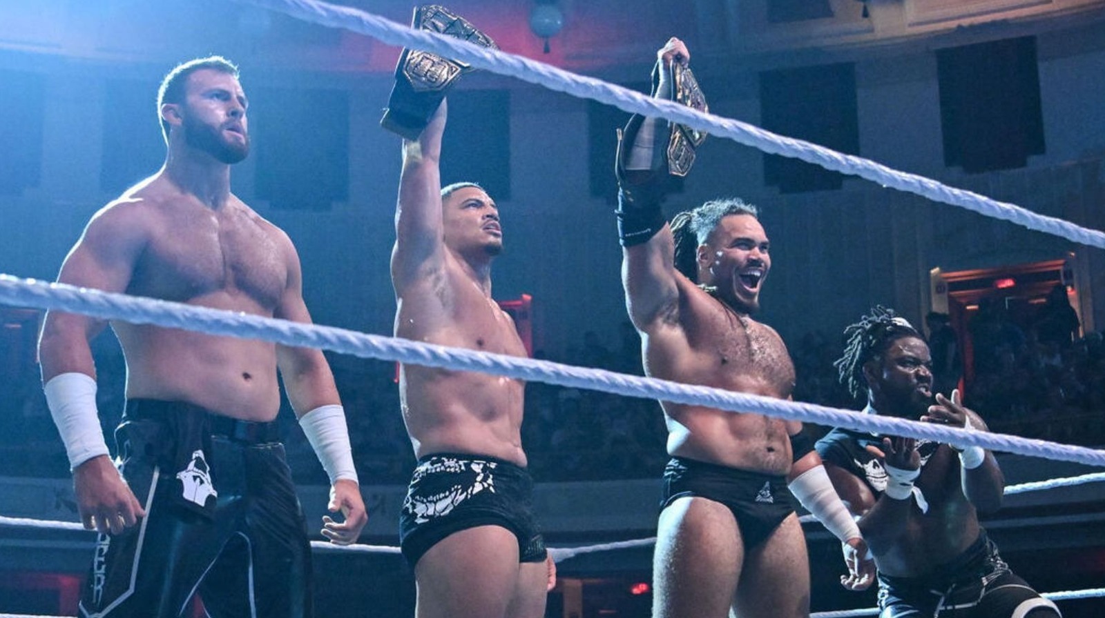 Joe Hendry inadvertidamente ayuda a Darkstate a retener los títulos de etiquetas de WWE NXT