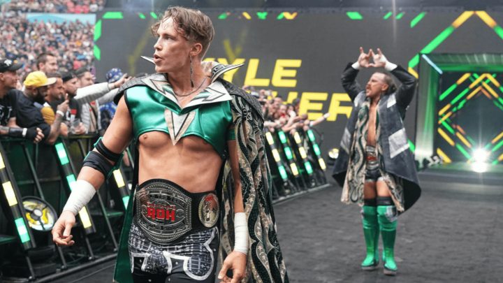 Kyle Fletcher de AEW aclara la relación con el ex socio abierto de Aussie Mark Davis