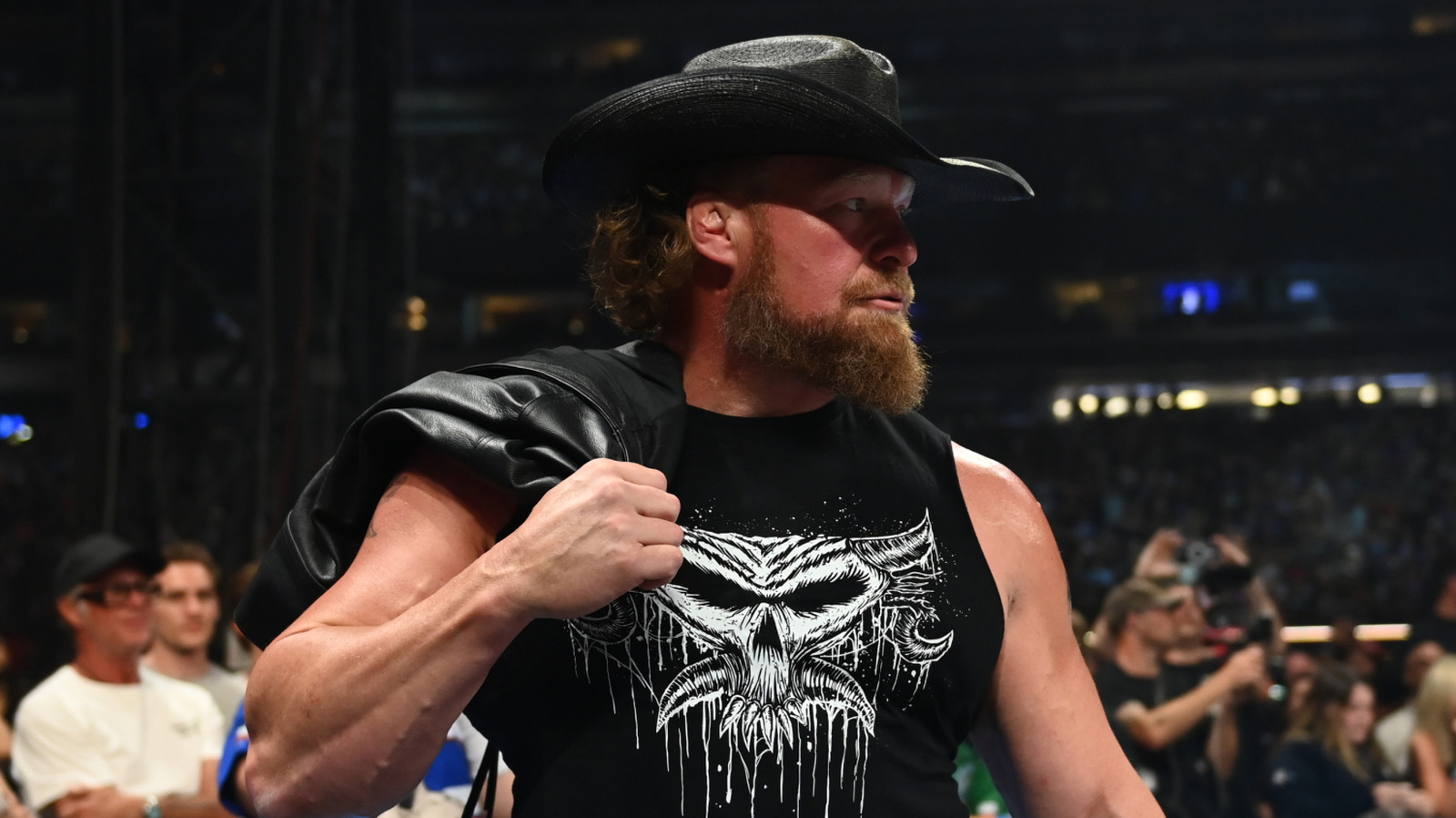 La carne de res de Brock Lesnar con Matt Riddle proviene de un deseo que sale mal