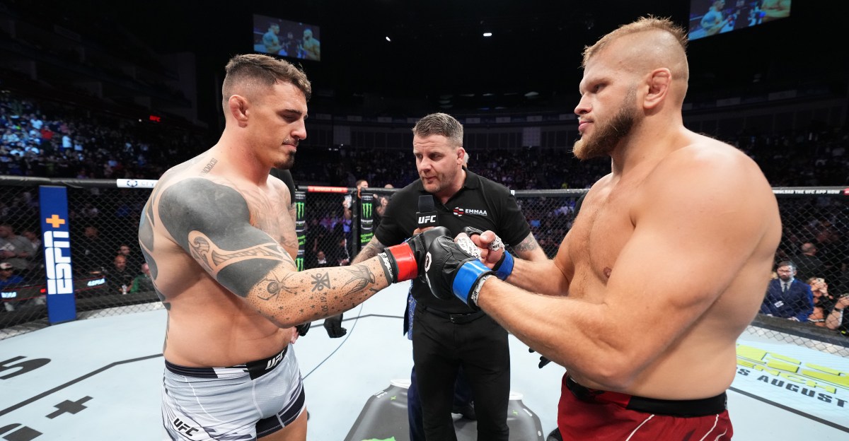 Marcin Tybura: 'No veo a nadie venciendo' al campeón de UFC Tom Aspinall ahora mismo