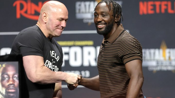 Terence Crawford revela una opción sorprendente para el mejor boxeador de UFC, y no es Ilia Topuria