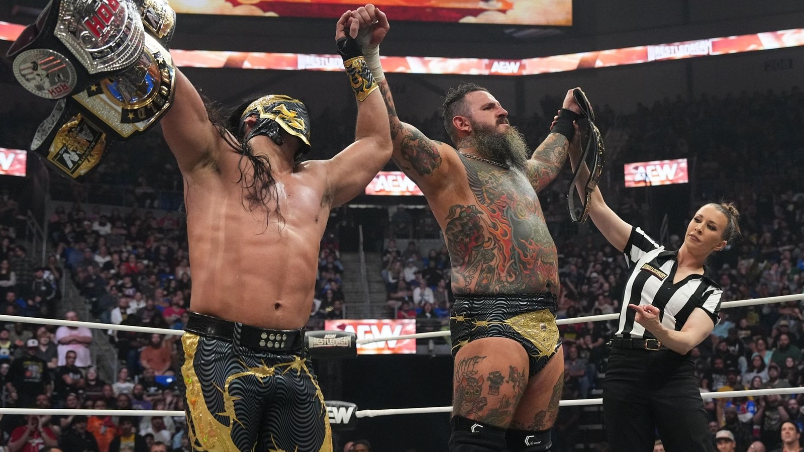 Brodido defenderá los títulos mundiales en parejas de AEW a toda máquina contra los ganadores de Dynamite Four-Way