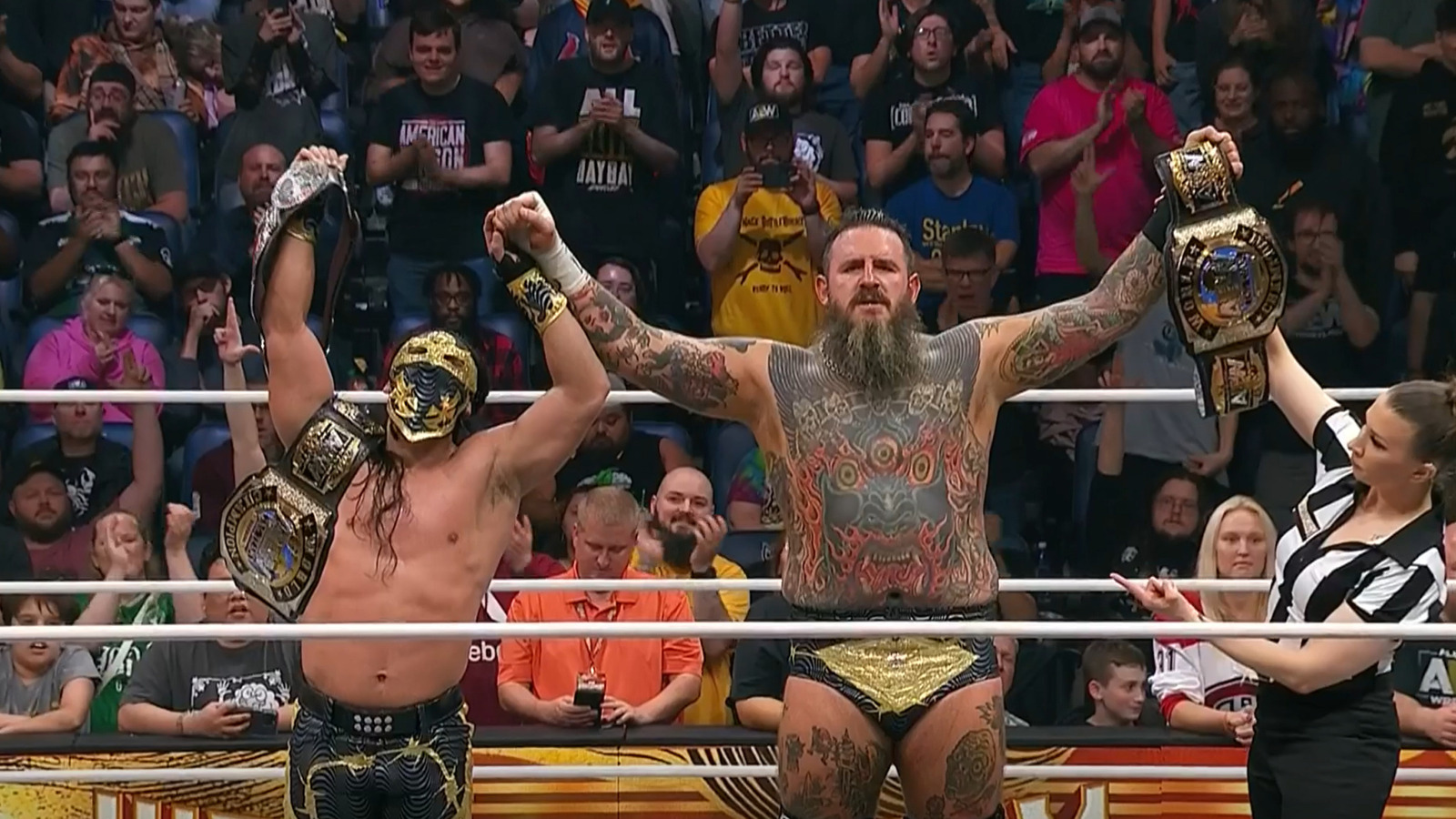 Brodido retiene los títulos en parejas en AEW WrestleDream 2025 mientras las fracturas se profundizan dentro del DCF