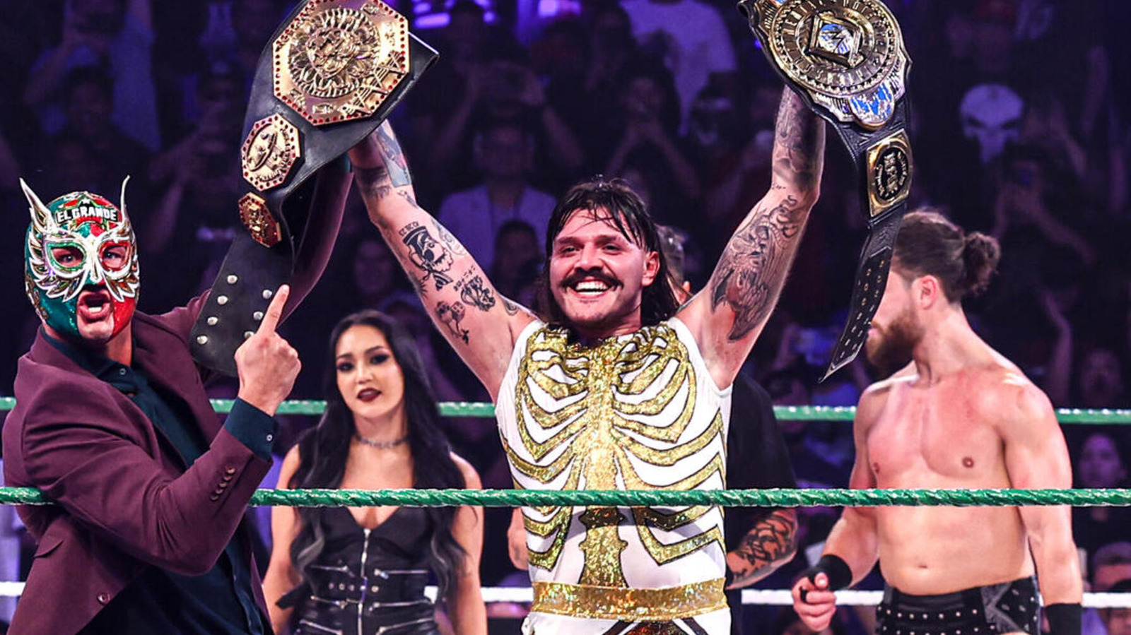 Dominik Mysterio defenderá el título intercontinental masculino de la WWE en triple amenaza en SNME