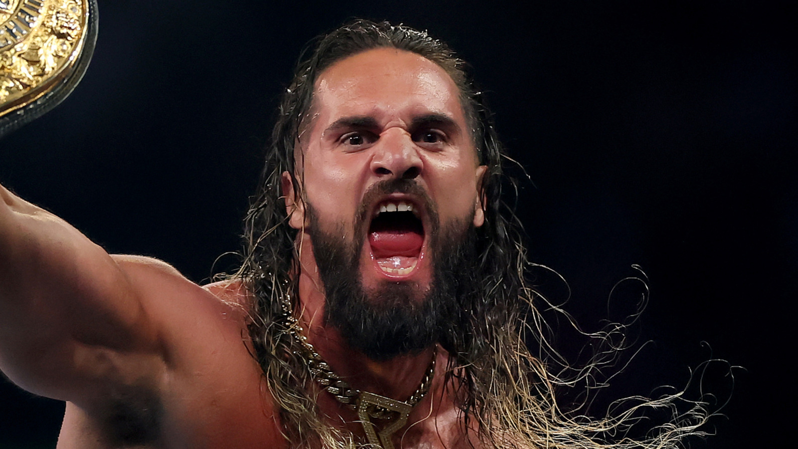 El campeón mundial de peso pesado de la WWE, Seth Rollins, fue visto usando un cabestrillo en el brazo después de Crown Jewel