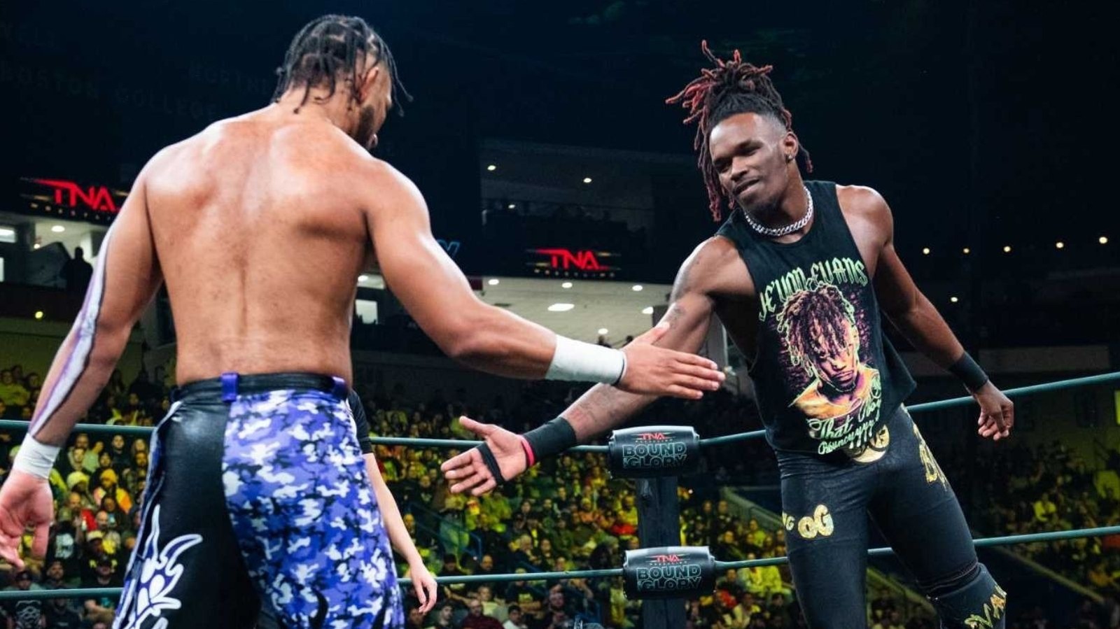 El equipo WWE NXT arruina la oportunidad por el título de la División X de Je'Von Evans en TNA Bound For Glory 2025