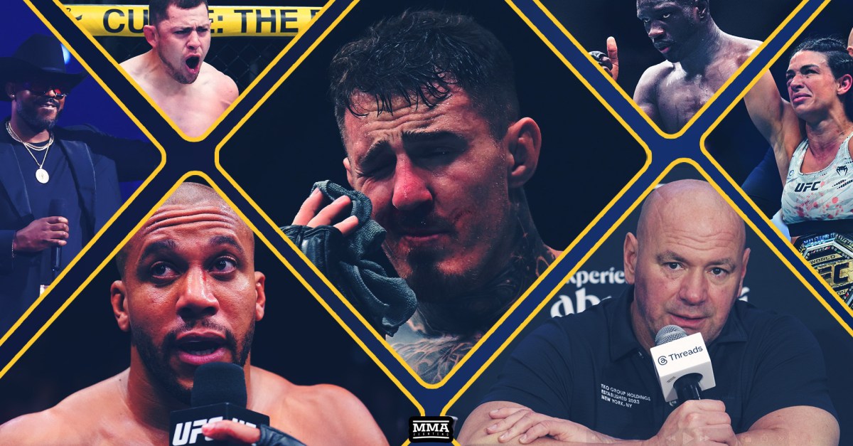 Entre los enlaces: consecuencias de UFC 321, acciones de Tom Aspinall después de un ojo, UFC regresa a APEX