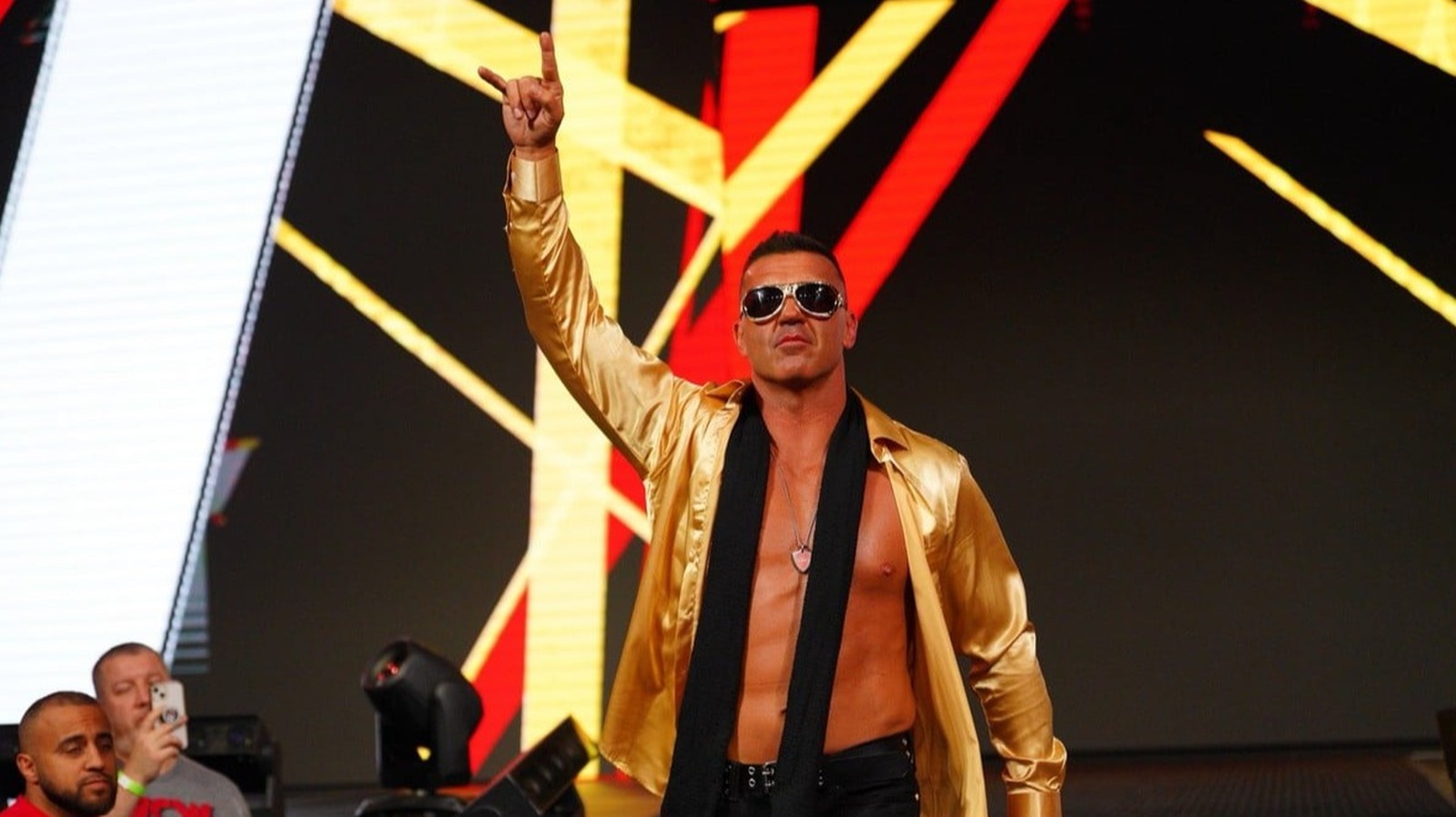 Frankie Kazarian de TNA comparte tributo a las estrellas de la WWE después del homenaje en Crown Jewel Match