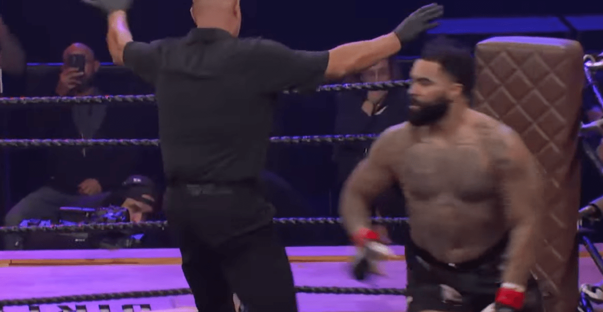 Gable Steveson derriba a su oponente en 15 segundos en DBX 4 y hace su propuesta para unirse a UFC