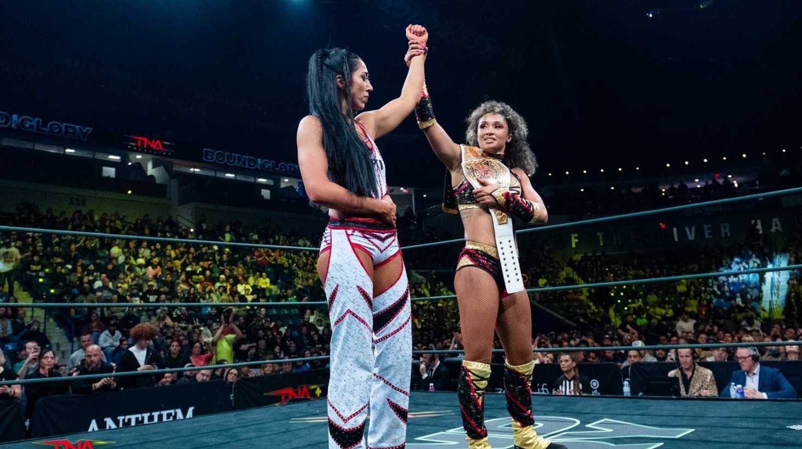 Kelani Jordan de WWE NXT retiene el título mundial de Knockouts en TNA Bound For Glory 2025