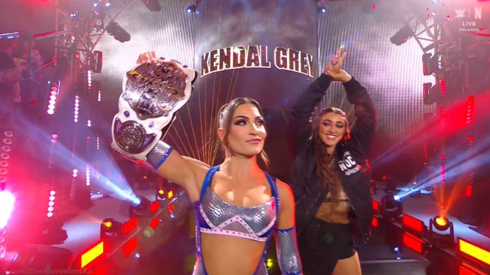 La campeona femenina de WWE Evolve, Kendal Gray, supera a Lash Legend en NXT
