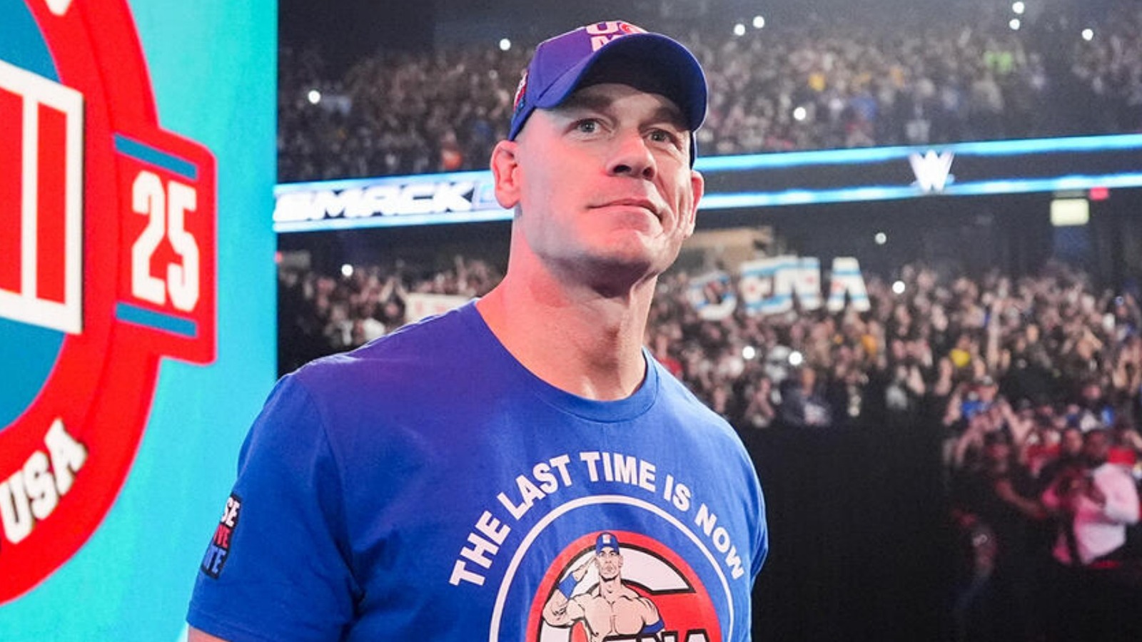 La estrella de la WWE John Cena se niega a responder una pregunta sobre el presidente estadounidense Donald Trump