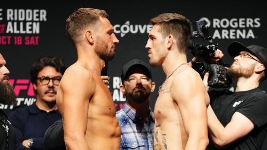 Resultados de UFC Vancouver: De Ridder vs.Allen