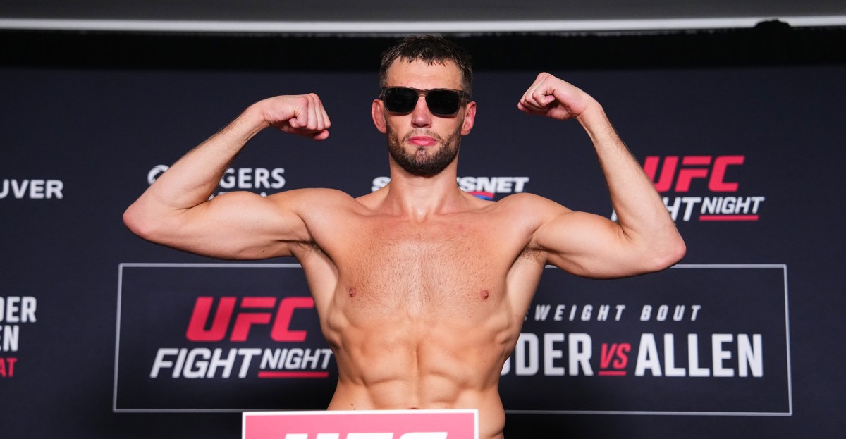Resultados del pesaje de UFC Vancouver: Reinier de Ridder y Brendan Allen a punto para el choque de peso mediano