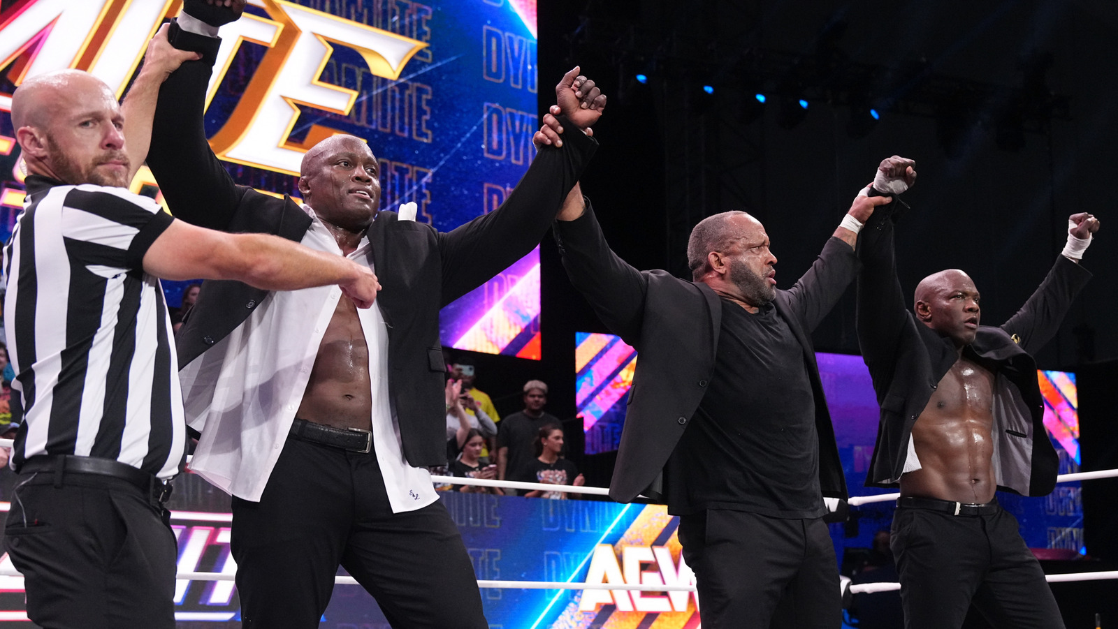 The Hurt Syndicate gana la oportunidad por el título de Trios con la victoria en AEW WrestleDream 2025