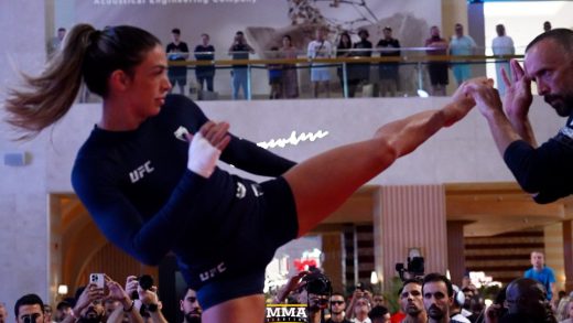Video de UFC 321: Mackenzie Dern y otras estrellas realizan entrenamientos