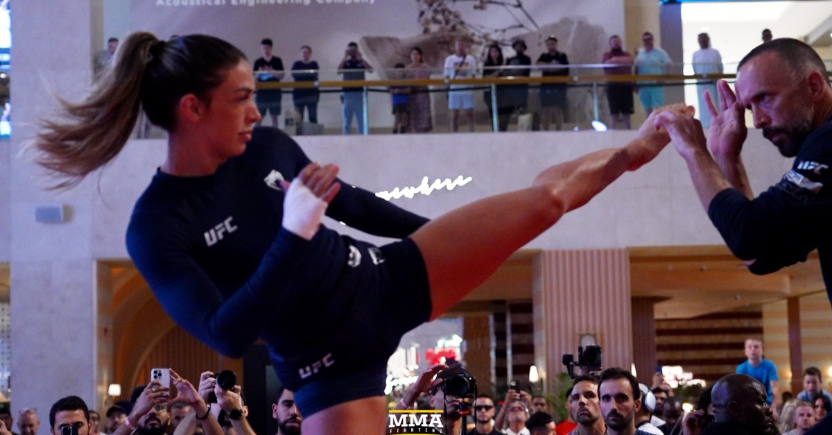 Video de UFC 321: Mackenzie Dern y otras estrellas realizan entrenamientos