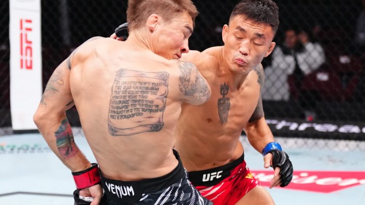 Vídeo de UFC Vancouver: Aoriqileng aplasta a Cody Gibson con brutal nocaut en sólo 21 segundos