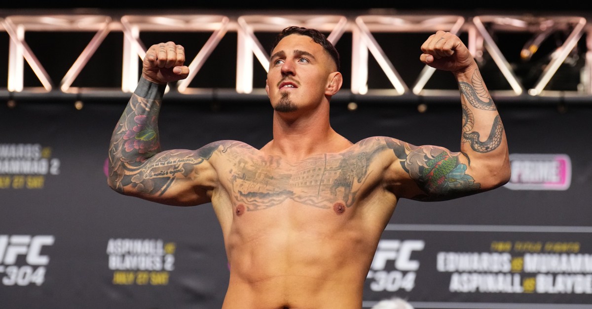 Video de pesaje de UFC 321: Apinall vs.Gane