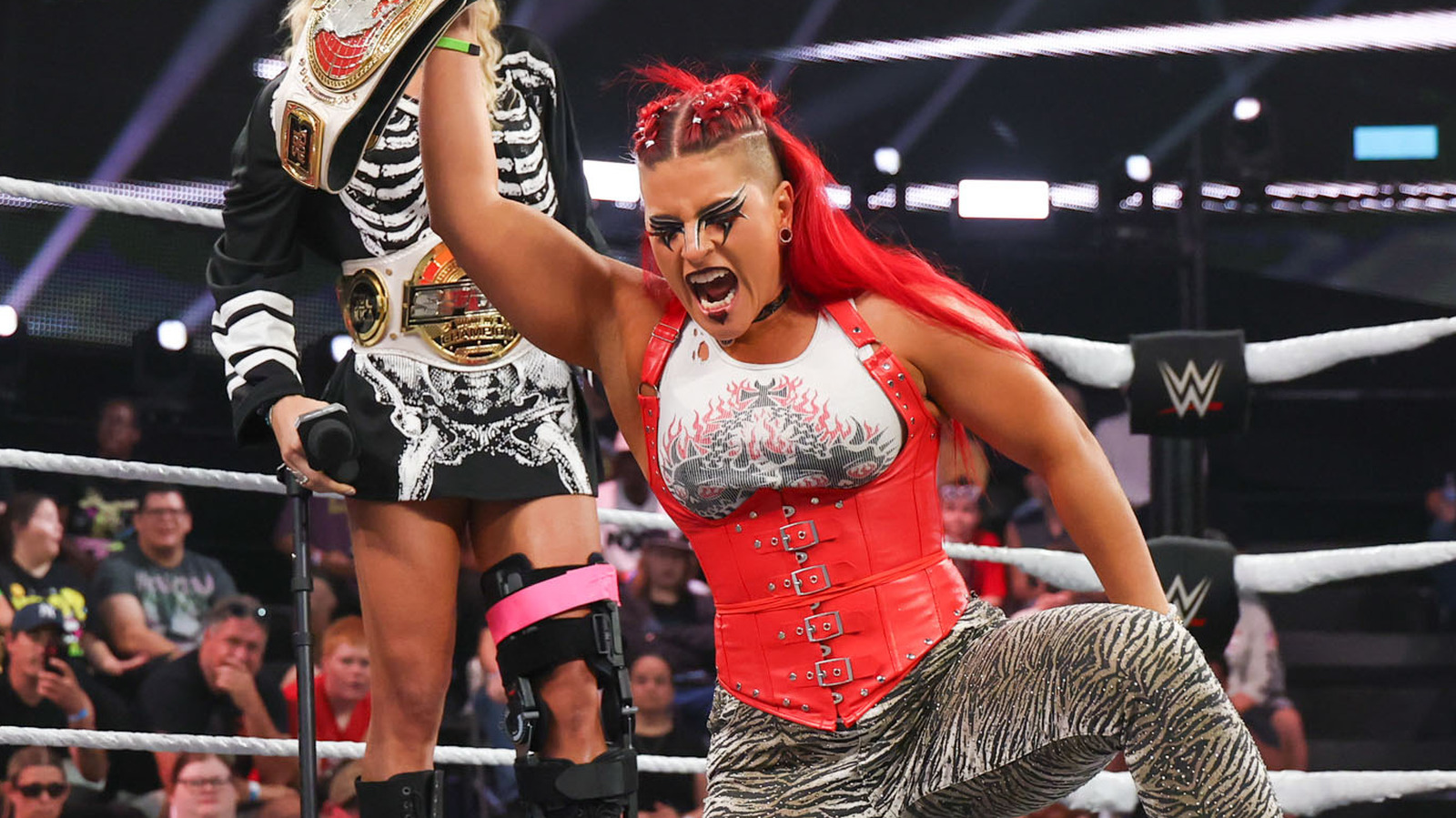 Zaria reflexiona sobre un año con WWE y el próximo debut de PLE para solteros en NXT Halloween Havoc