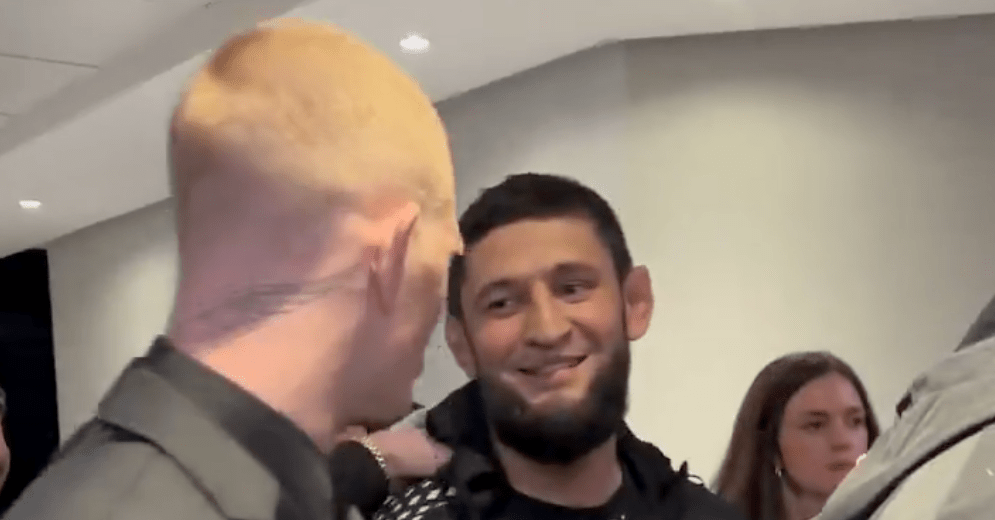 Ian Machado Garry acusa a Khamzat Chimaev de tener 'poca energía' después del empujón detrás del escenario de UFC Qatar