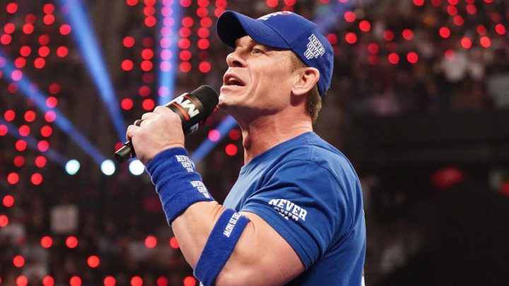 John Cena listo para la acción en WWE Raw de esta noche