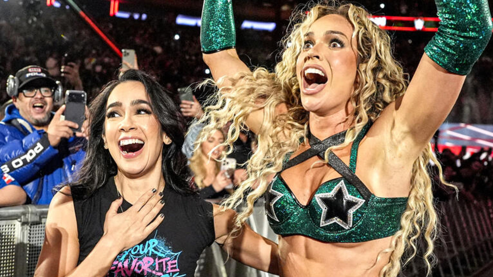 Maxxine Dupri grita a los entrenadores, fanáticos de MSG y AJ Lee después de ganar el título IC femenino de la WWE