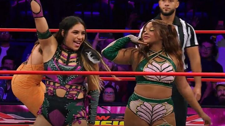 Noticias detrás del escenario sobre el estado de AEW de Maya World y Hyan luego de recientes combates de colisión