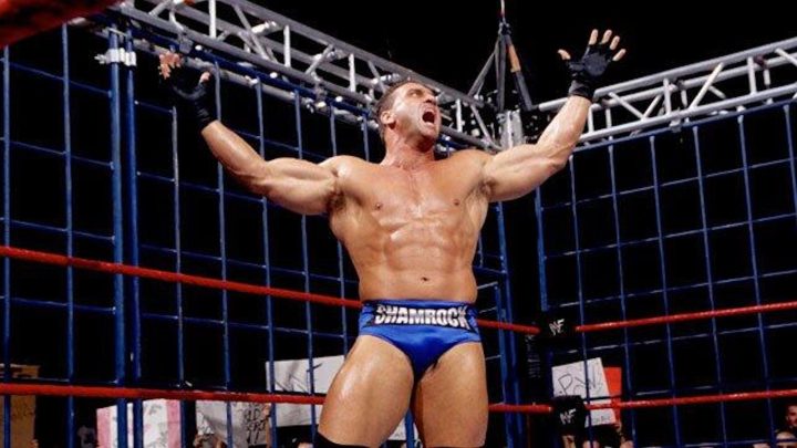 Por qué Ken Shamrock sintió que su primera pelea en la WWE era 'el tipo adecuado'