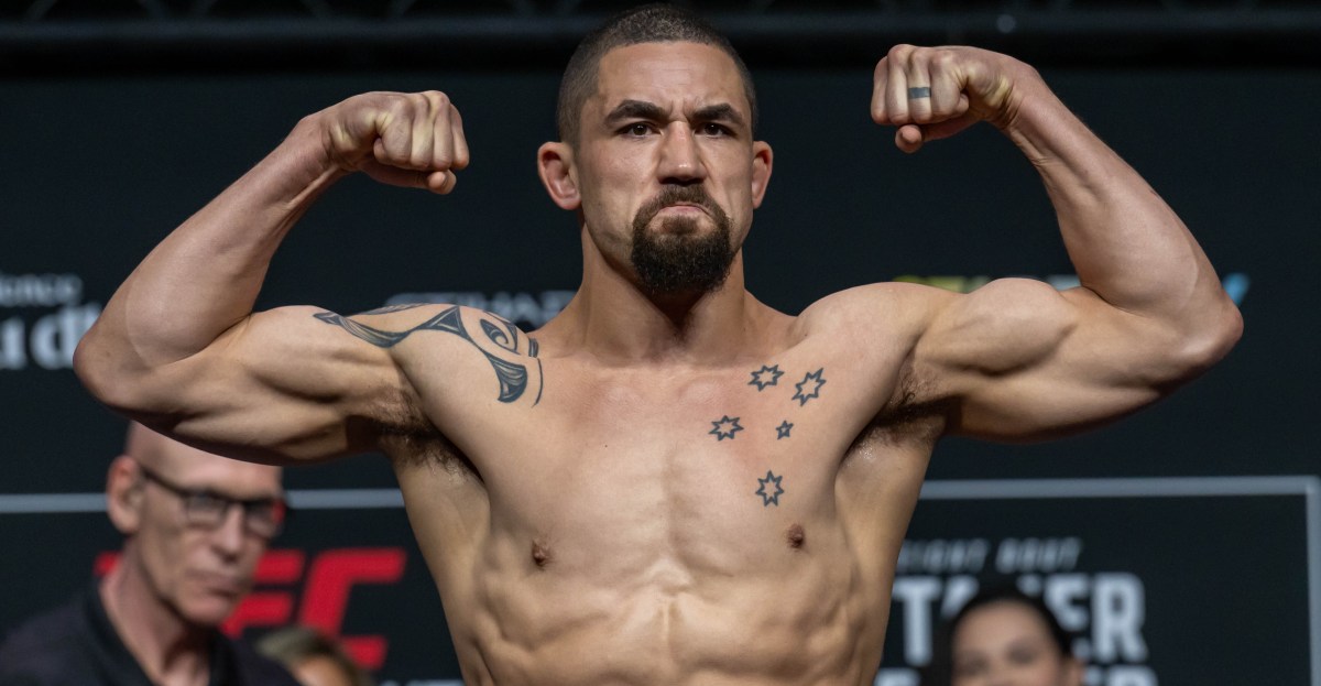 El ex campeón de UFC Robert Whittaker se burla de "potencialmente" pasar al peso semipesado