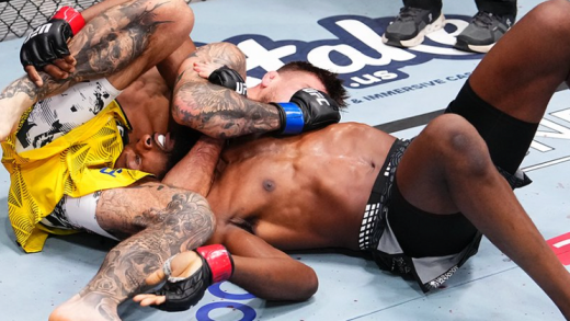 Yaroslav Amosov somete a Neil Magny con un estrangulamiento de anaconda en su debut en UFC