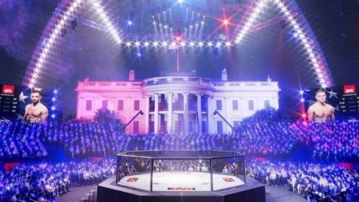 Dana White revela los planes finales de asistencia para la tarjeta 'uno de uno' de la Casa Blanca de UFC