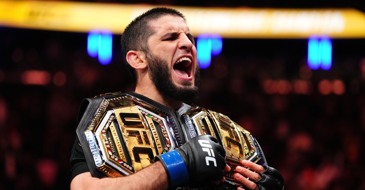 Islam Makhachev y Kamaru Usman se enfrentan detrás del escenario en UFC 324