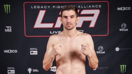 Luis Aguiar ve el título de la LFA como un boleto a la Serie Contender, "o directamente a la UFC"