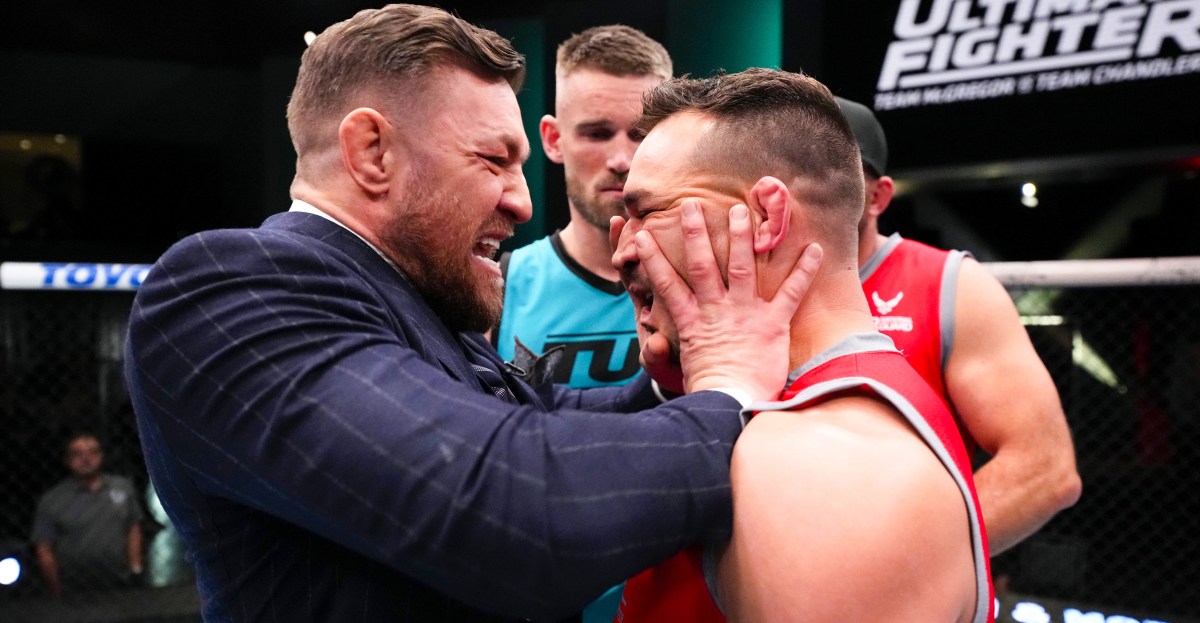 Michael Chandler se burla de Conor McGregor recibiendo 'gritos rojos, blancos y azules' en el evento de la Casa Blanca de UFC
