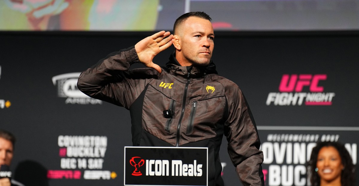 Colby Covington revela el oponente ideal de UFC en la Casa Blanca, Bo Nickal responde al 'débil'