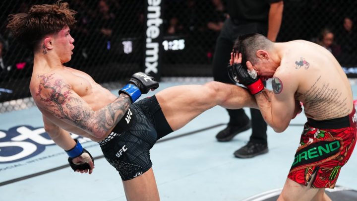 Lone'er Kavanagh logra una sorprendente sorpresa al vencer a Brandon Moreno en el evento principal de UFC México