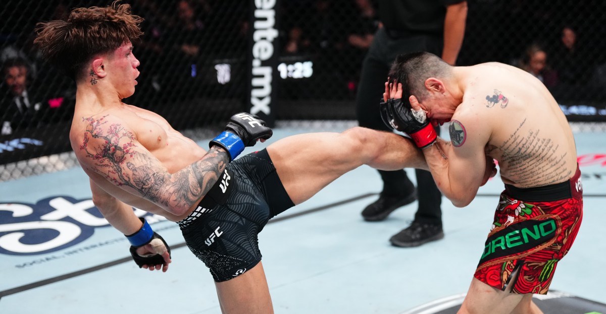 Lone'er Kavanagh logra una sorprendente sorpresa al vencer a Brandon Moreno en el evento principal de UFC México