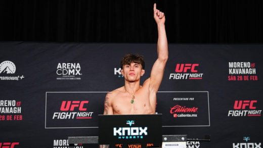 Resultados del pesaje de UFC México: Brandon Moreno y Lone'er Kavanagh lideran una lista perfecta de pesajes