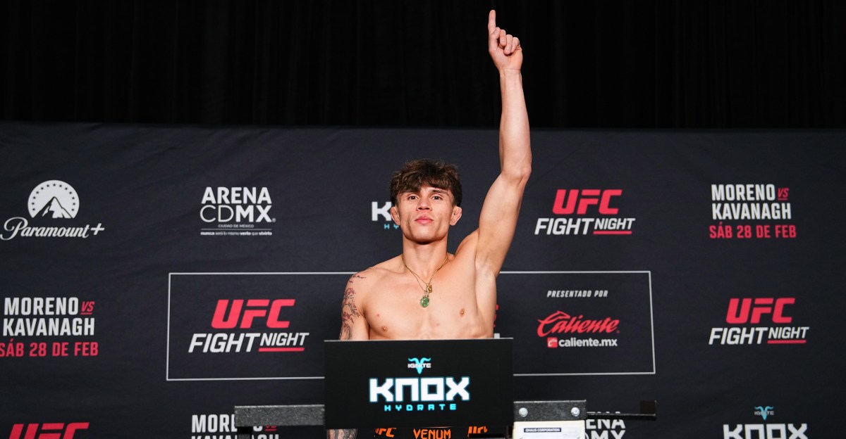 Resultados del pesaje de UFC México: Brandon Moreno y Lone'er Kavanagh lideran una lista perfecta de pesajes